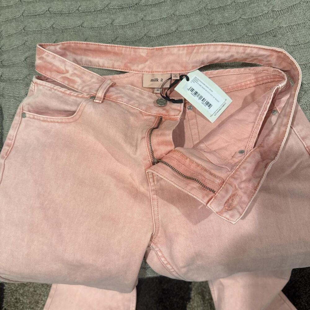 Milk-it Women's Pink Jeans Size 32